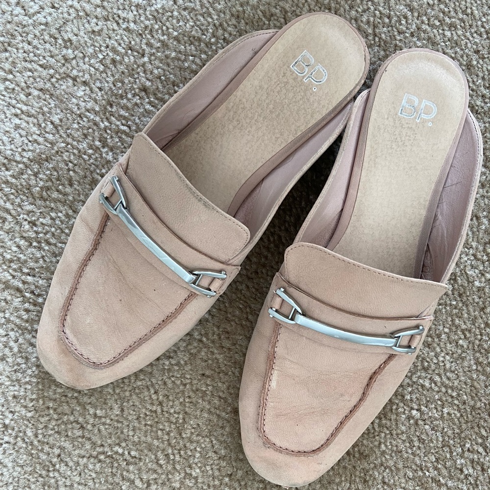 B.P. Pink Mules